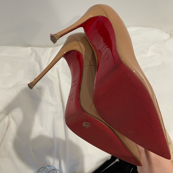 Christian Louboutin So Kate 120MM Patent Leather Pumps 40.5 - Picture 3 of 3